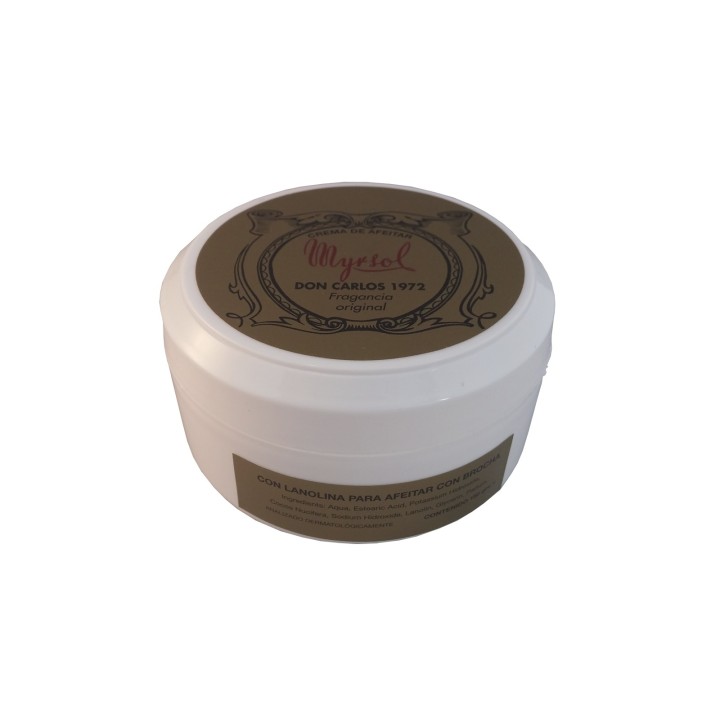 Crema de Afeitar Myrsol Don Carlos 150gr