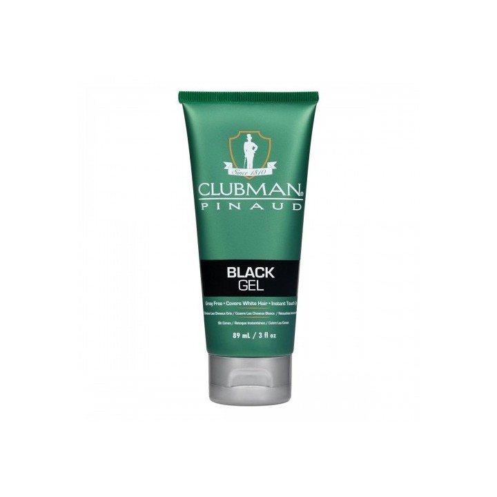 Gel Baño color Negro con Fijación Clubman Pinaud 89ml