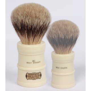 Brocha Afeitar Tejón - Simpsons "Milk Churn" Best Badger