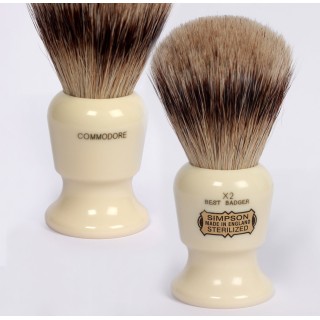 Simpsons Shaving Brush "Commodore X2" Best Badger