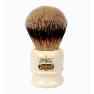 Brocha  " Chubby  3 "  Best Badger  Simpson