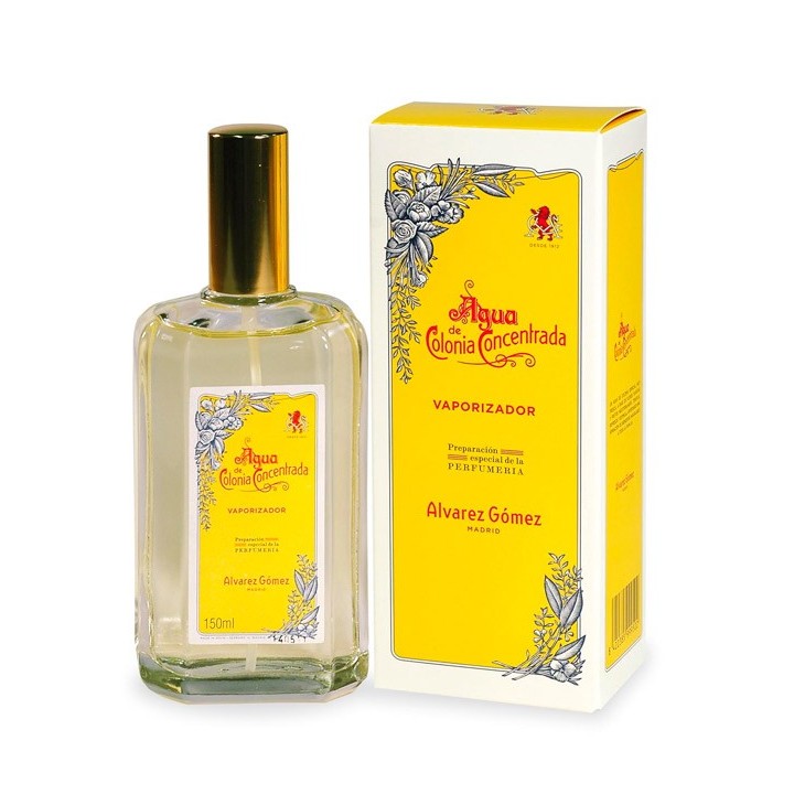 Agua de Colonia Concentrada , vaporizador rellenable 150ml