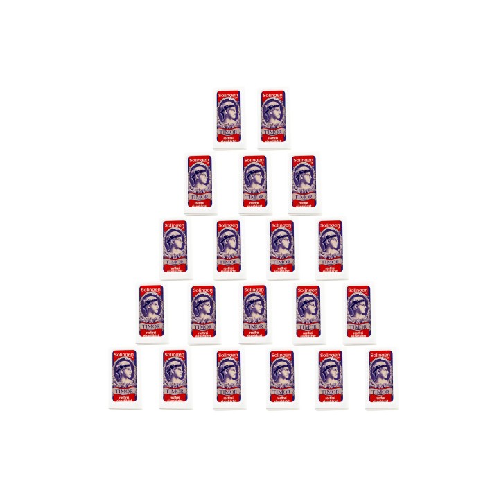 200 Hojas de Afeitar Doble Filo Timor