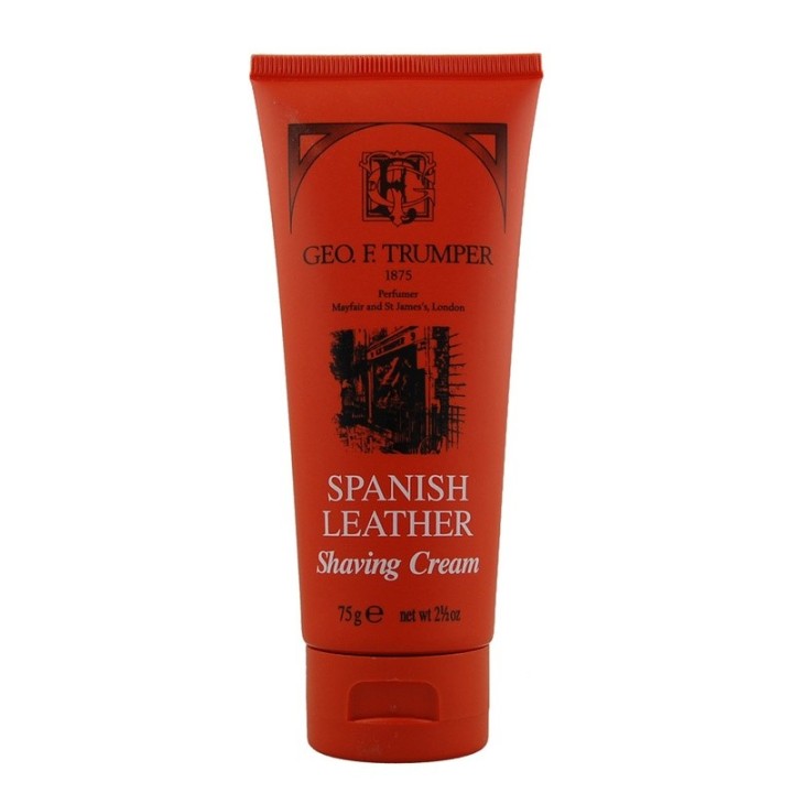 Geo.F.Trumper Spanish Leather Soft Shaving Crem Tube 75gr