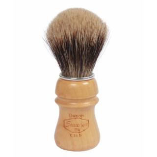 Brocha de Afeitar Tejón Dos bandas Semogue SOC Ceniza