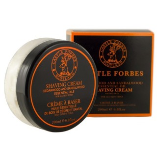 Crema Afeitar Aceites Esenciales Sándalo Castle Forbes 200ml