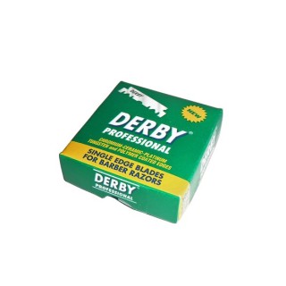 Pack 100 cuchillas de afeitar partidas Derby  Profesional