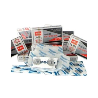 240 Hojas Afeitar Feather FHS-10