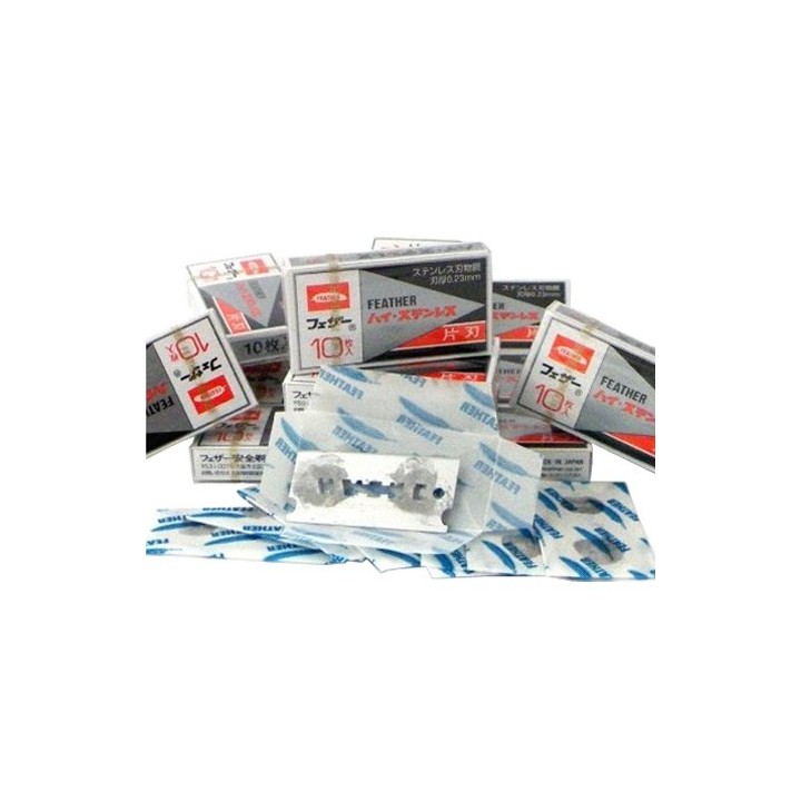 240 Hojas Afeitar Feather FHS-10
