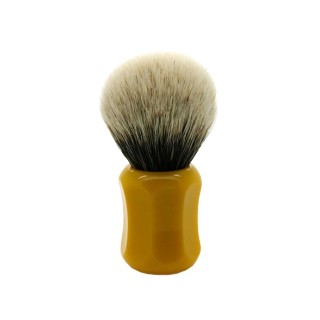Shavemac Shaving Brush Silvertip 2-Band 52mm Butterscotch