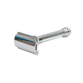 Merkur 38C HD Long Handle Barber Pole Safety Razor