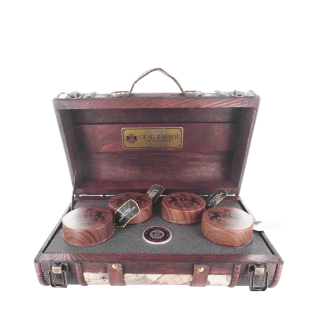 Maleta de Madera Vintage Pequeña Dear Barber