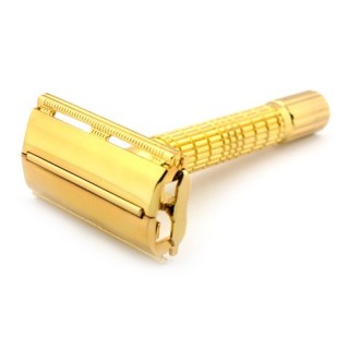 Timor Gold Butterfly Safety Razor 80mm