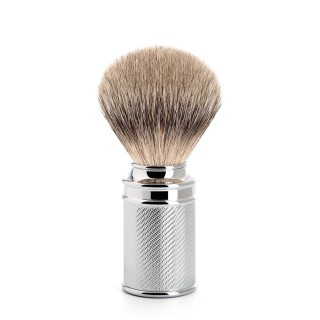 Mühle Shaving Brush Silvertip Badger Chrome-Plated Metal