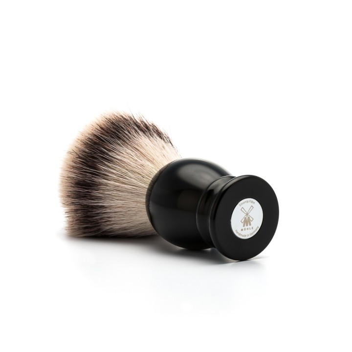 Mühle Shaving Brush Silvertip Badger Resin Black S