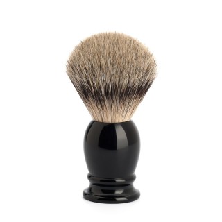 Mühle Shaving Brush Silvertip Badger Resin Black M