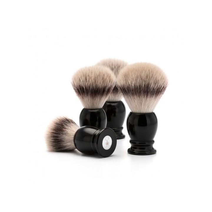 Mühle Shaving Brush Silvertip Badger Resin Black M