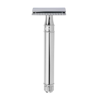 Maquinilla Afeitar Clásica Edwin Jagger DEL8914BL Mango Largo