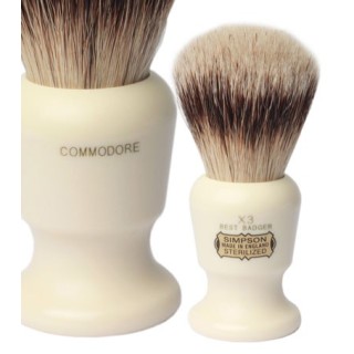 Simpsons Shaving Brush "Comodore X3" Best Badger