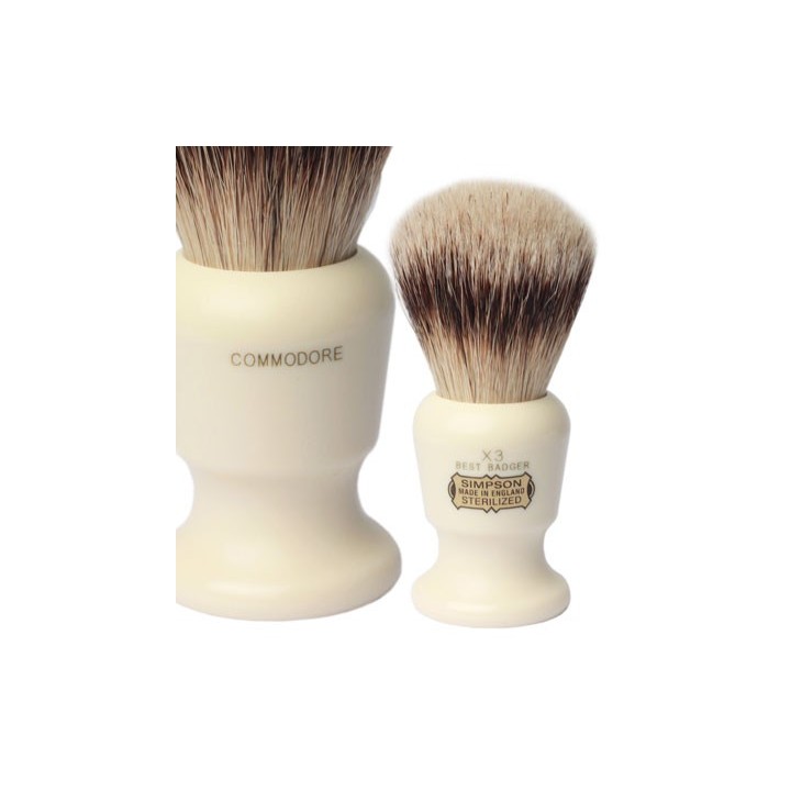 Brocha Afeitar Tejón - Simpsons "Commodore X3" Best Badger