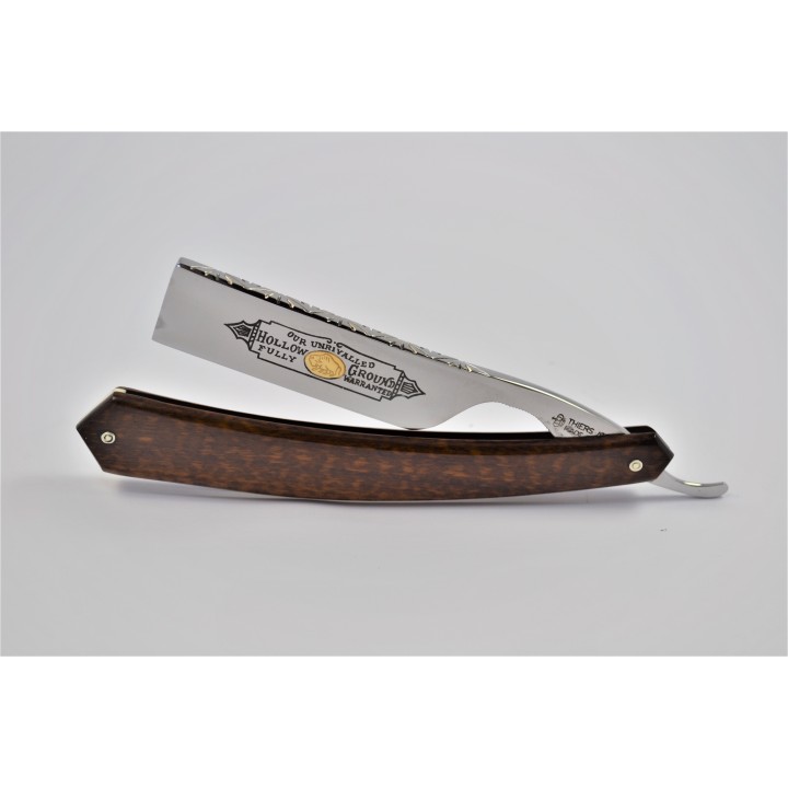 Thiers Issard Straight Razor 7/8 Diamond Snakewood Espartacus
