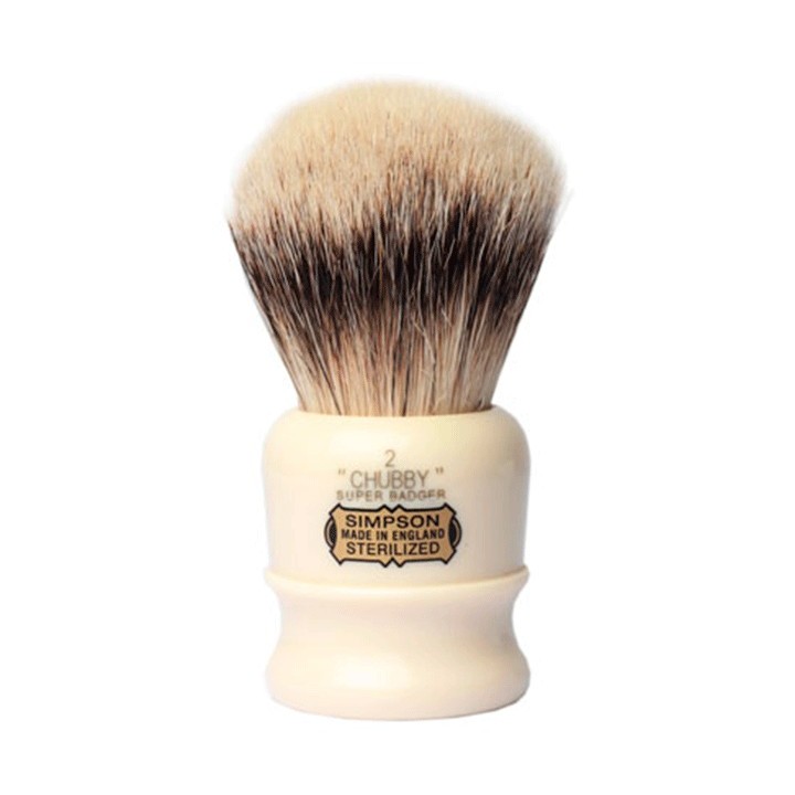 Brocha Afeitar Tejón - Simpsons "Chubby  2" Super Badger