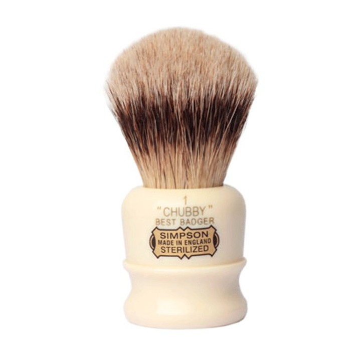 Brocha Afeitar Tejón - Simpsons "Chubby  1" Best Badger