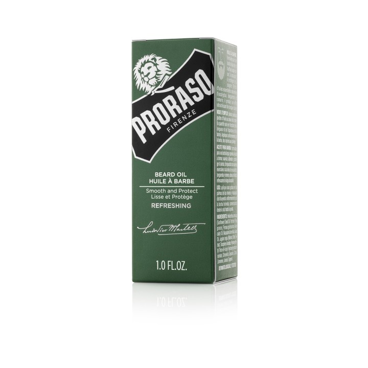 Aceite de Barba Mentol Refrescante Proraso 30 ml