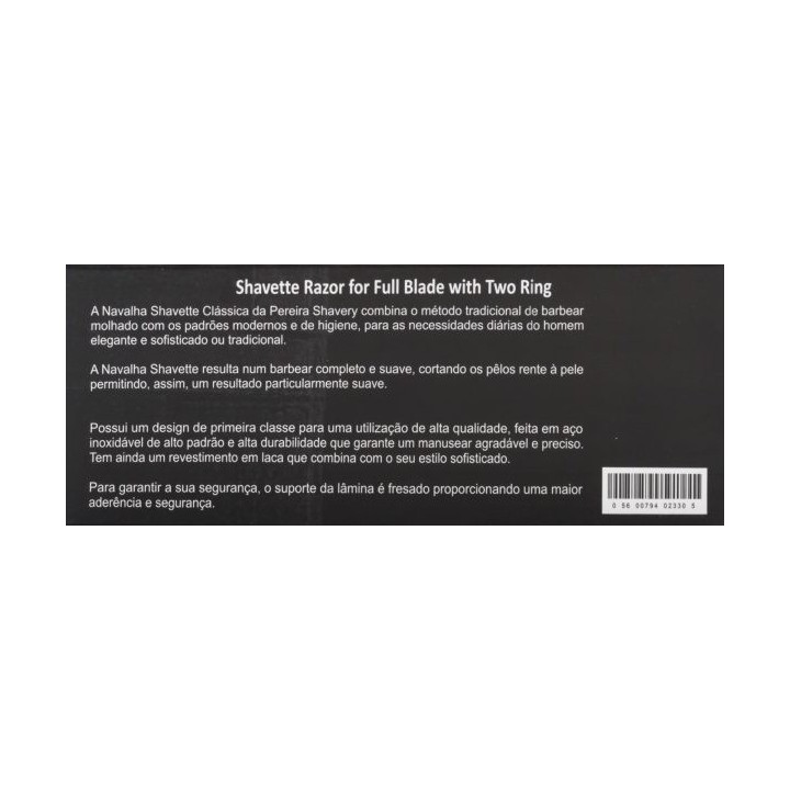 Navaja 2 Rings Pereira Shavery