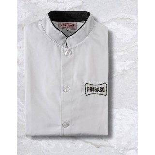 Bata Blanca Barbero Clásica Talla L Proraso