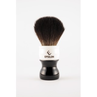 Epsilon Black Fibre Black & White Shaving Brush 54/26mm