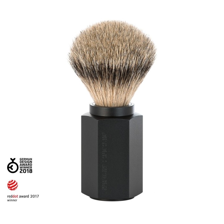 Set Afeitado Mühle Brocha Afeitar & Maquinilla Clásica Hexagon Grafito
