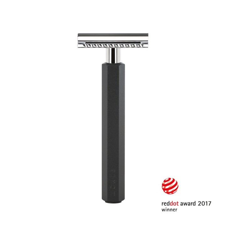 Set Afeitado Mühle Brocha Afeitar & Maquinilla Clásica Hexagon Grafito