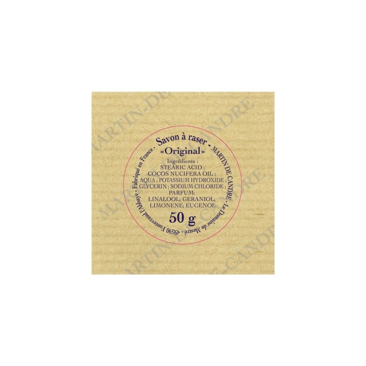 Jabón de Afeitar Original Martin de Candre 50gr