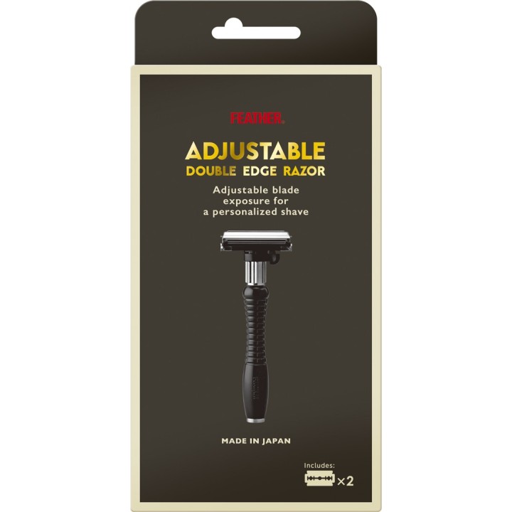 Feather Adjustable Double Edge Razor