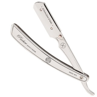 Parker SRX Stainless Steel Barber Straight Razor "Shavette"