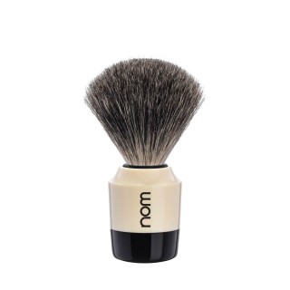 Mühle Nom Marten Shaving Brush Pure Badger Cream/Grey