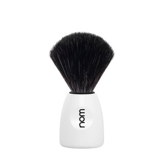 Mühle Nom Lasse Shaving Brush Black Fibre White