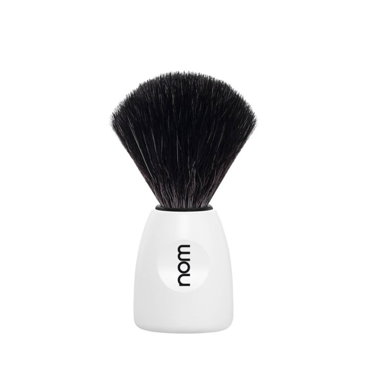 Mühle Nom Lasse Shaving Brush Black Fibre White