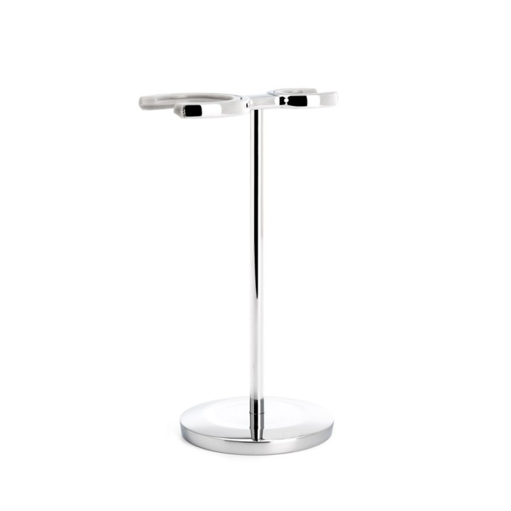 Mühle Shaving Brush & Razor Chromed Stand Vivo & Rytmo Series