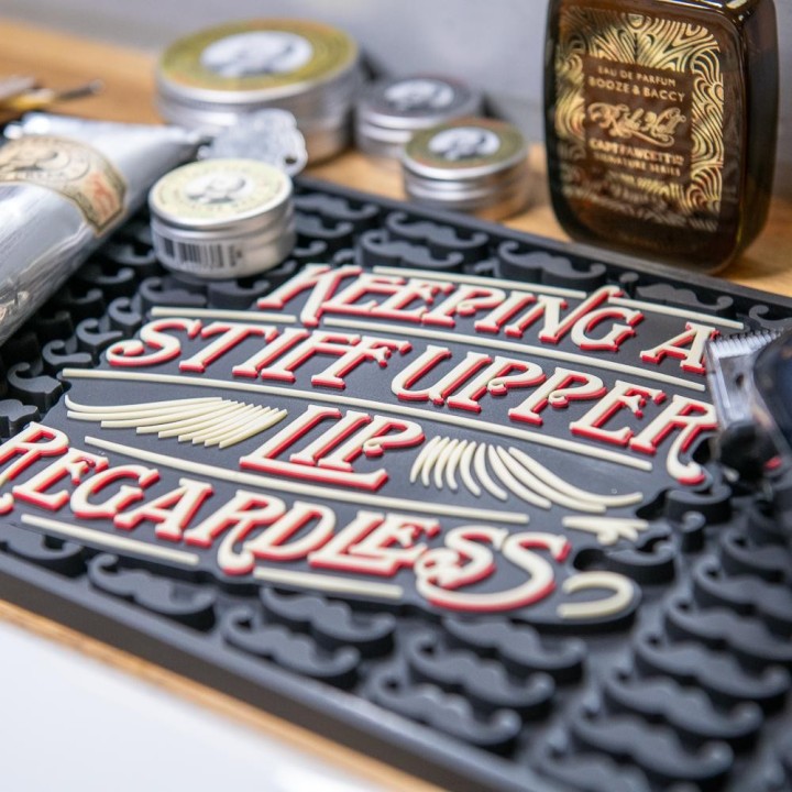 Captain Fawcett Rubber Tool Mat for Barbers