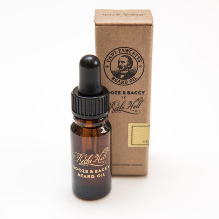 Aceite para Barba Ricki Hall's Booze & Baccy Captain Fawcett 10 ml