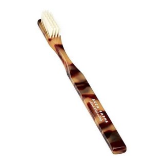 Acca Kappa Classic Brown Medium Bristle Toothbrush Historical Collection