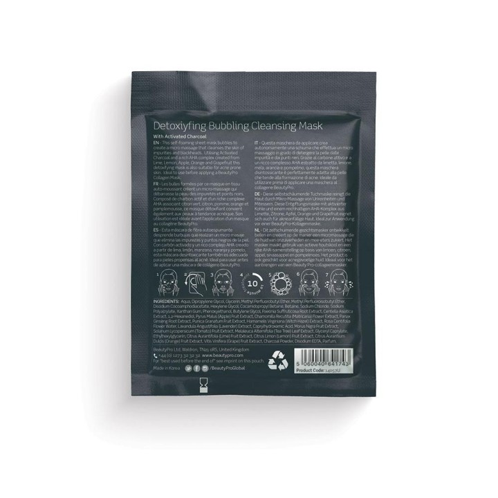 Beauty Pro DETOX Mask with Activated Charcoal 20ml