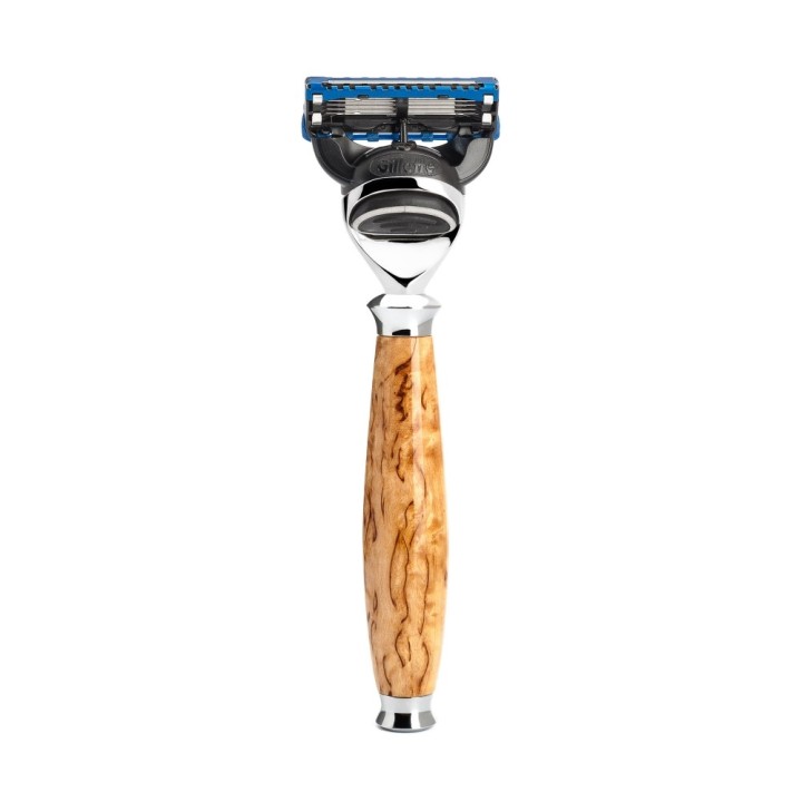 Maquinilla de Afeitar Gillette Fusion Mühle Purist Madera Abedul