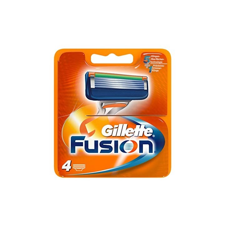 Gillette Fusion Refill Razor Blade 4 Cartidges