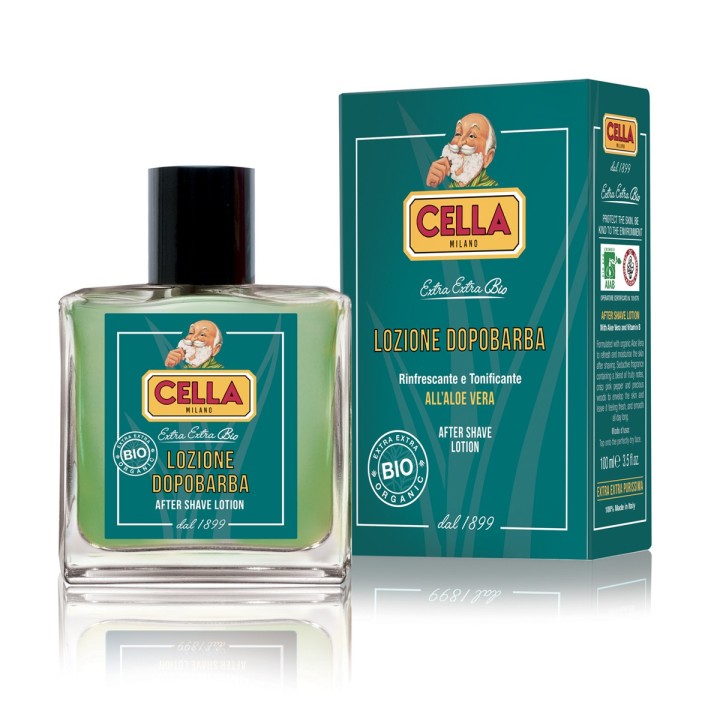 Cella Milano Bio Aloe Vera After Shave Lotion 100ml