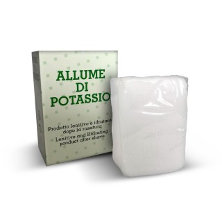 Allume di Potassio Natural Alum Block 100gr