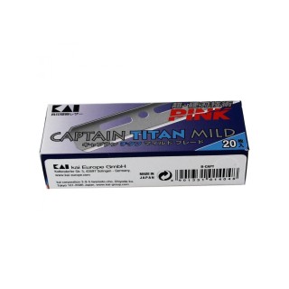 Kai Captain Titan Mild Pink Razor Blades