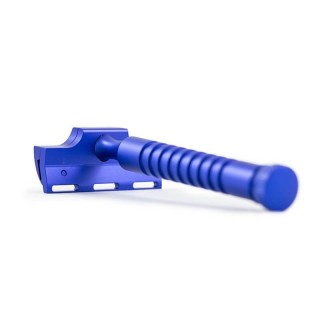 Razorock Hawk Electric Blue Anodized Safety Razor